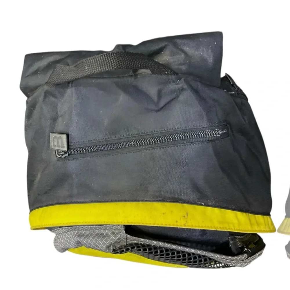 🔥 Wilson “Gear” Backpack 🎾 Red‎ Yellow Black Mesh Sport Bag